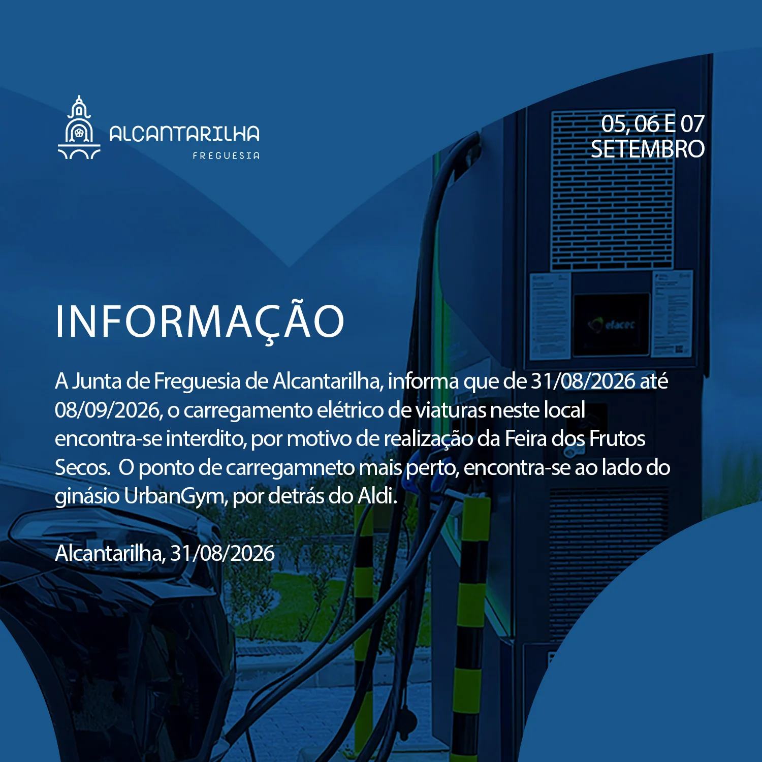 Aviso à população