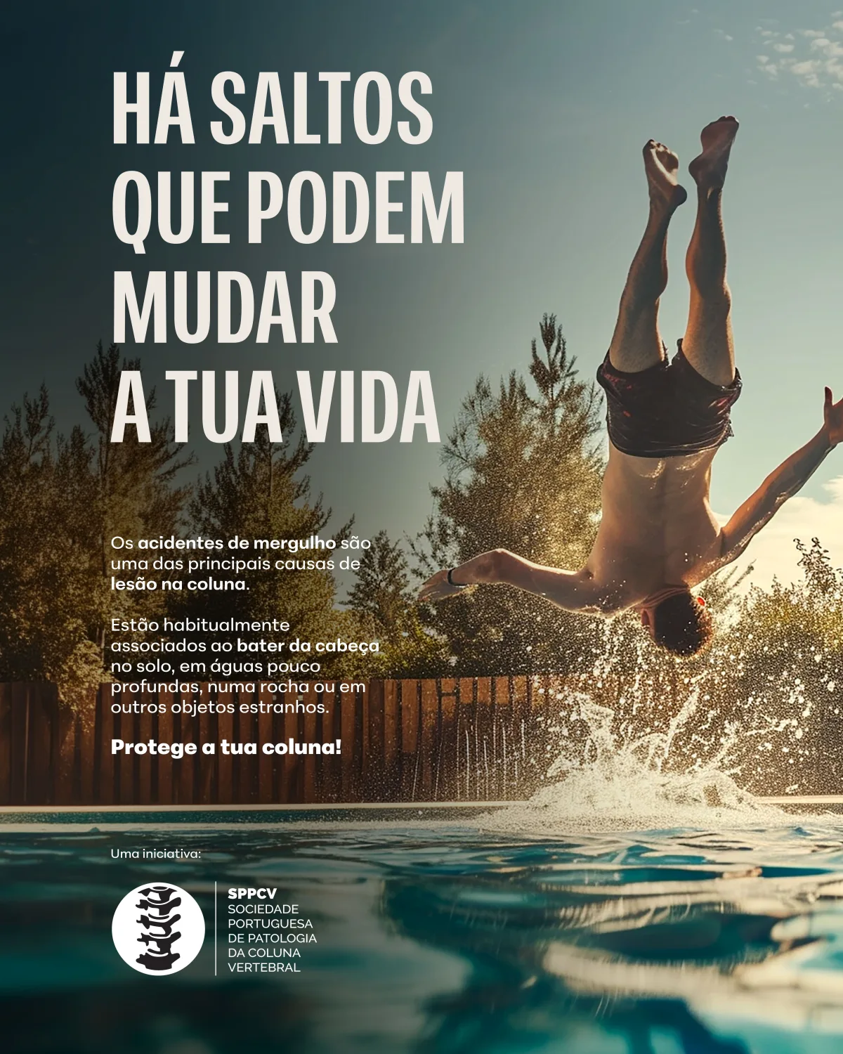 Médicos alertam para o risco de lesões permanentes na coluna vertebral durante o verão