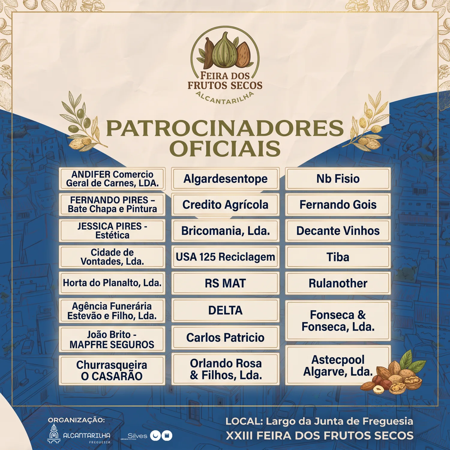 A XXIII Feira dos Frutos Secos de Alcantarilha